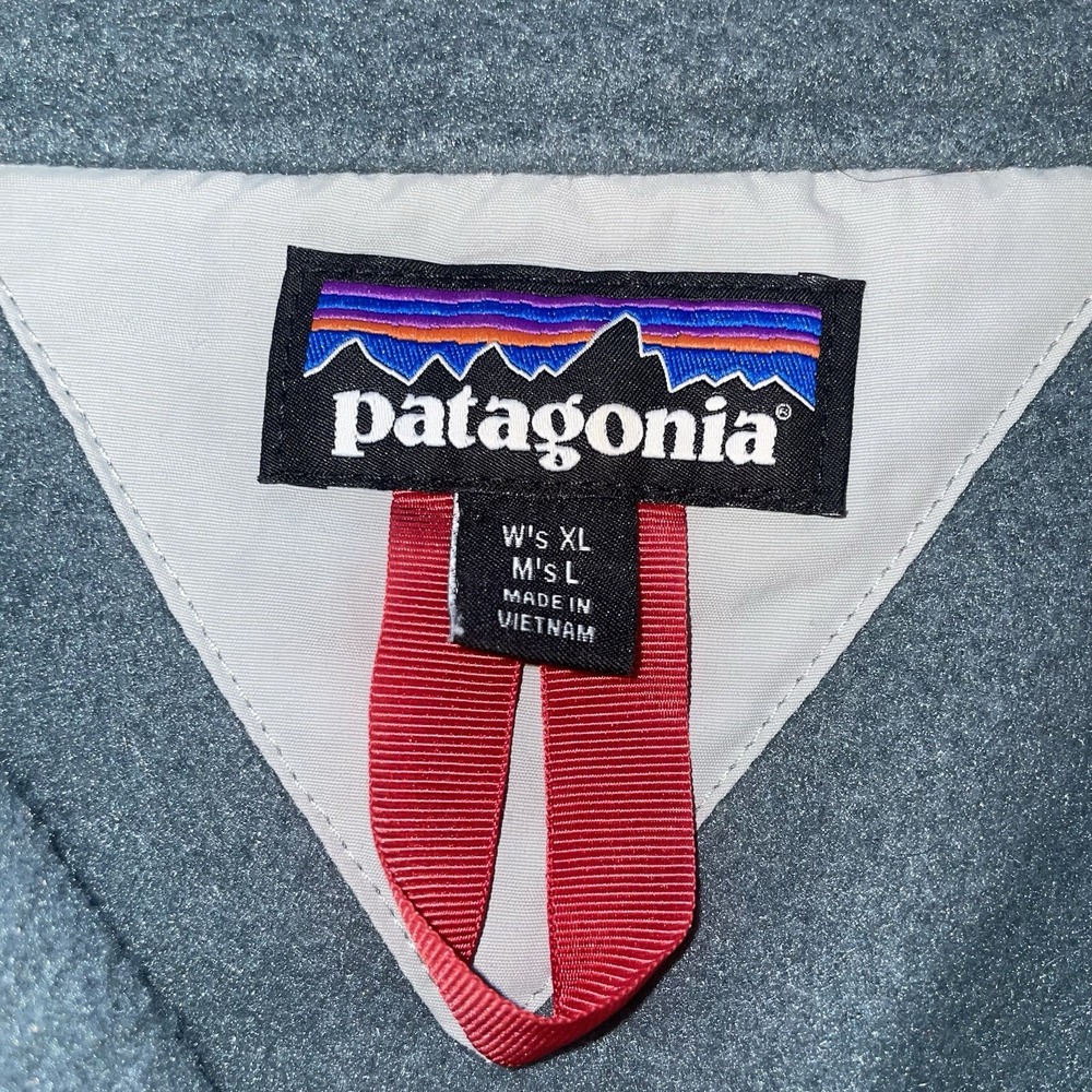 Patagonia Unisex Synchilla Anorak Half Zip Fleece Pullover Size Large/XL - Picture 2 of 7